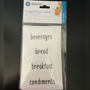 Fridge/Freezer Labels
